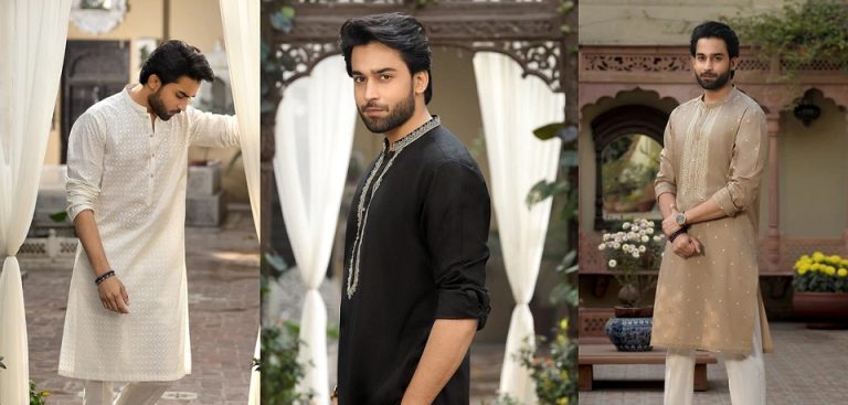 Latest Men Kurta Salwar Kameez Designs By Nishat Linen Naqsh