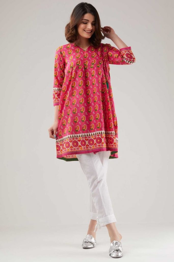 Khaadi Stylish Summer Kurtas Dresses Pret Spring Collection