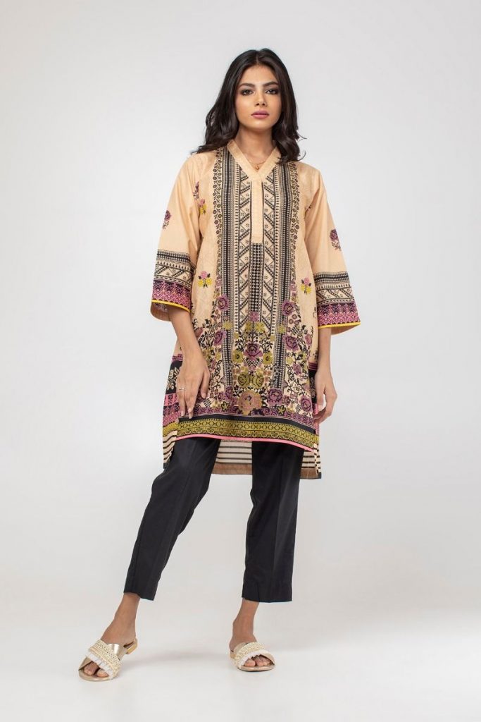 Khaadi Stylish Summer Kurtas Dresses Pret Spring Collection