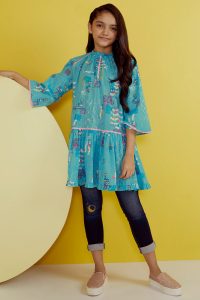 Latest Kids Eid Festival Dresses Alkaram Collection