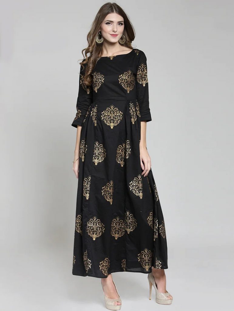 Latest Fashion of Most Trendy and Stylish Ladies Maxi Dresses