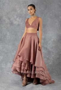 Manish Malhotra Stylish Crop Tops Skirts & Lehengas