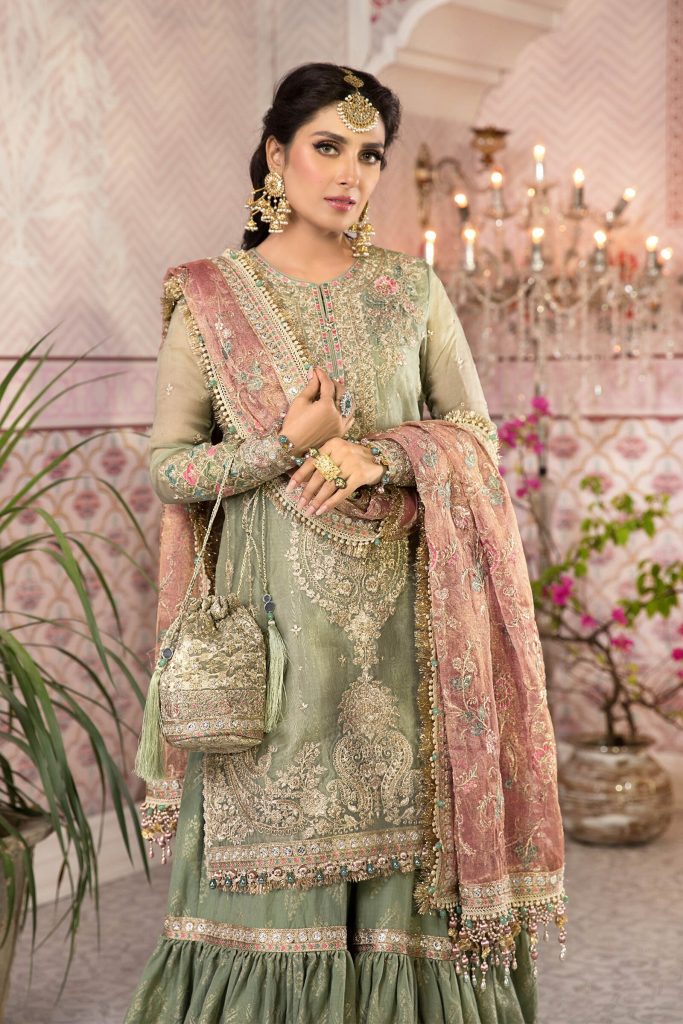 Maria B EMbroidered Fancy Suits Heritage Collection 2021