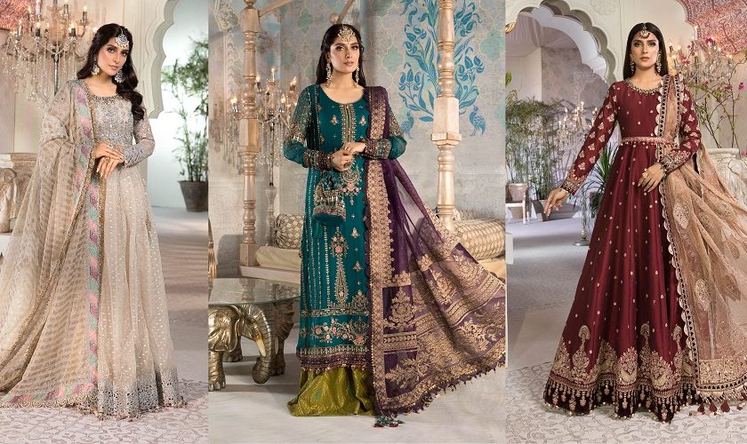 Maria B EMbroidered Fancy Suits Heritage Collection 2021