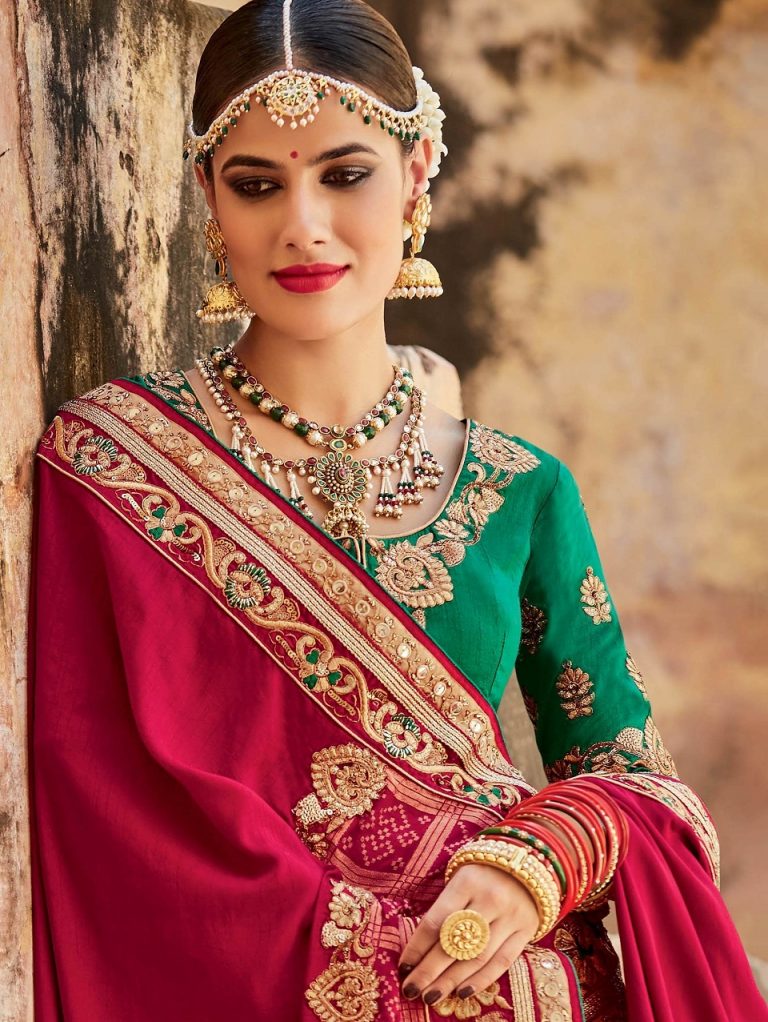 Indian Wedding Formal Saree Latest Designs & Trends 2024