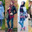 Casual Wear Hijab Styles with Jeans Trends 2016-2017