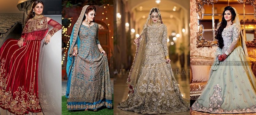 Latest Asian Bridal Wedding Gowns Designs 2018-2019 Collection