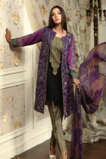 double shirt style pakistani dresses