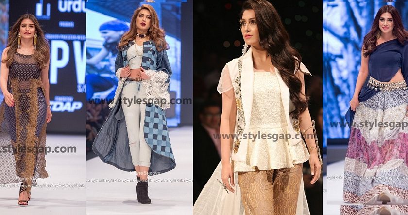 Popular Pakistani Celebrities as Showstopper in fashion week Pakistan 2016-2017