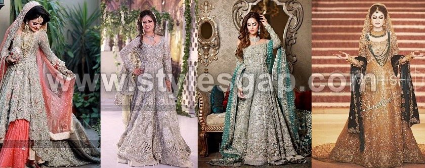 Latest Beautiful Walima Bridal Dresses Collection 2016-2017 for Wedding Bridals