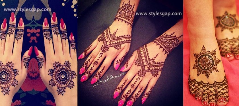 Latest Fancy & Stylish Mehndi Trends & Designs Collection 2016-2017 (40)