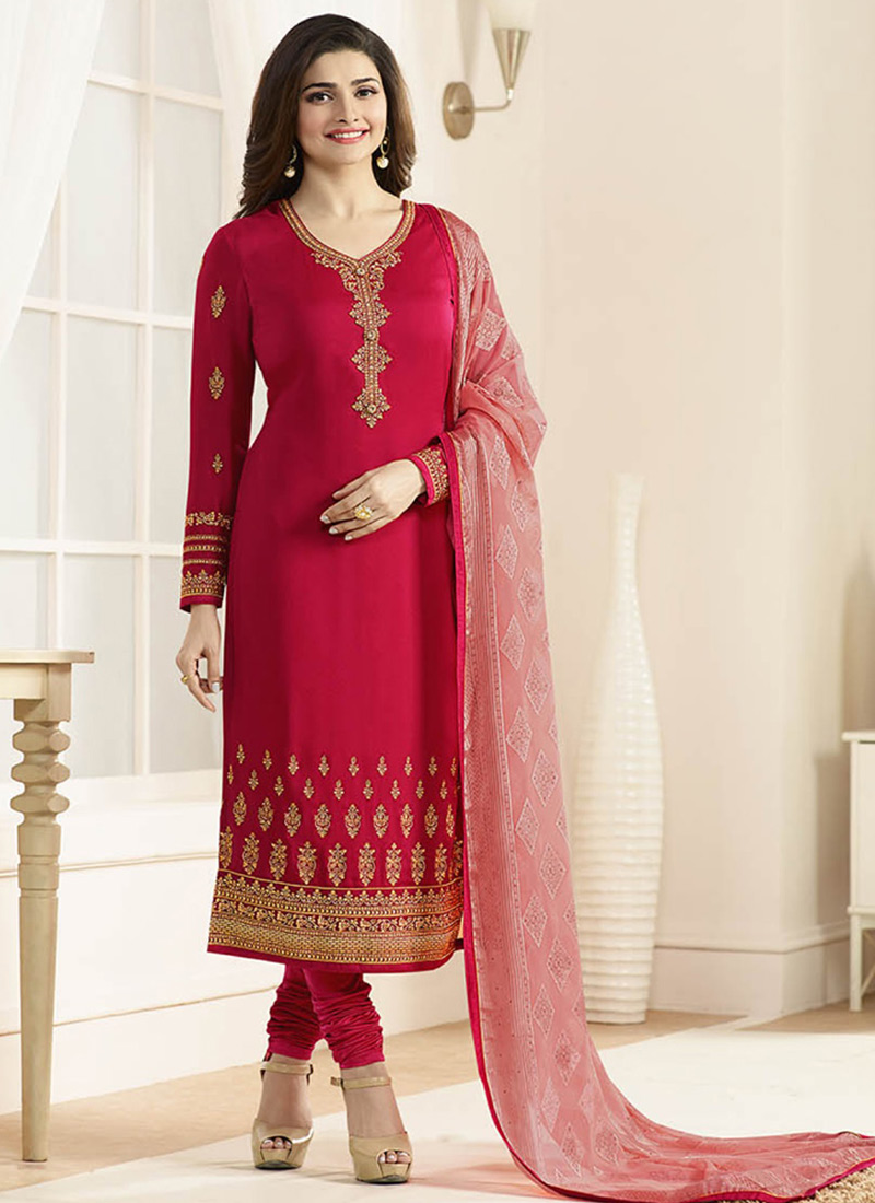 Attractive Pista Pakistani Style Salwar Kameez SemiStitched Suits HOOR  1028 593 PISTA