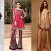 latest-pakistani-dresses-styles-pairing-bell-bottom-pants