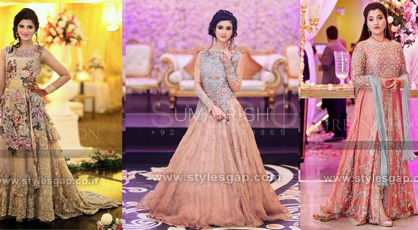 Latest Party Wedding Wear Frocks Designs Collection