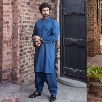 Latest Bonanza Men Eid Kurta Shalwar Kameez Collection 2018-2019