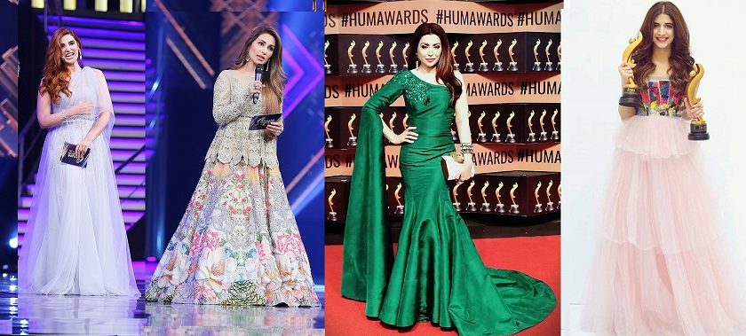 Hareem Farooq- Top 10 Best Dressed Celebrities at PEL 5th Hum Awards 2017