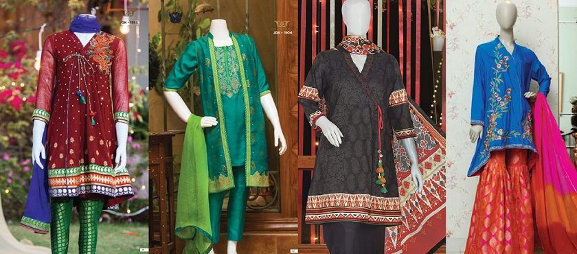 Premium Collection Junaid Jamshed Eid Dresses for Women Girls Festive 2017-2018