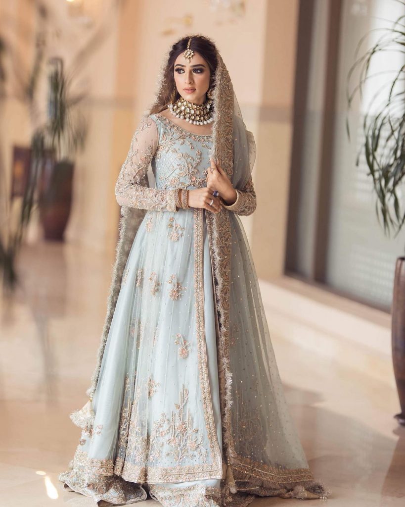 Latest Wedding Maxis Long Tail Dresses Designs Collection 2024