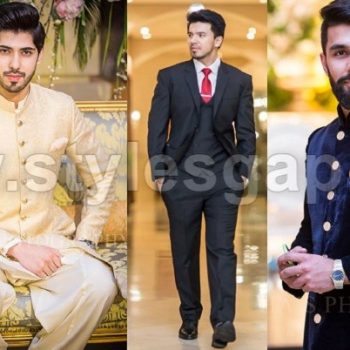 Latest Men Wedding Dresses Mehndi Barat Walima Collection 2017-2018