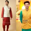 Latest Men Mehndi Dresses Kurta Shalwar Kameez Designs 2017-18