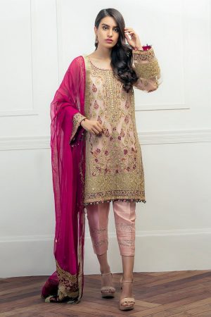 Pakistani Party Wear Embroidered Shirts 2024-25 Latest Designs