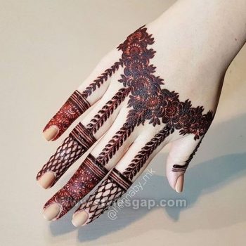 Beautiful Easy Finger Mehndi Designs 2023-2024 Styles