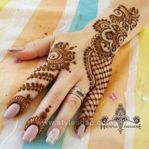 Beautiful Easy Finger Mehndi Designs 2023-2024 Styles