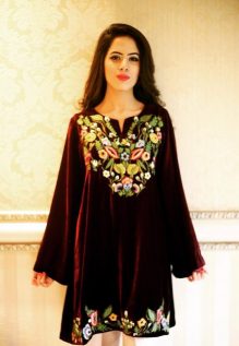 Winter Velvet  Dresses  Designs  Latest Trends Collection 