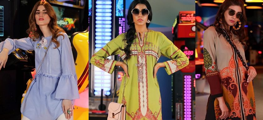 Sana Safinaz Ready to Wear Summer Dresses Collection 2019