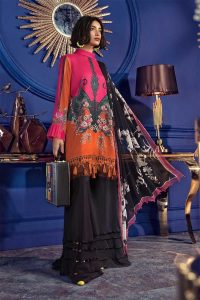 Latest Maria B Winter Printed Dresses