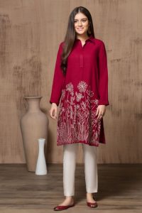 Mausummery Stitched Women Winter Dresses Designs