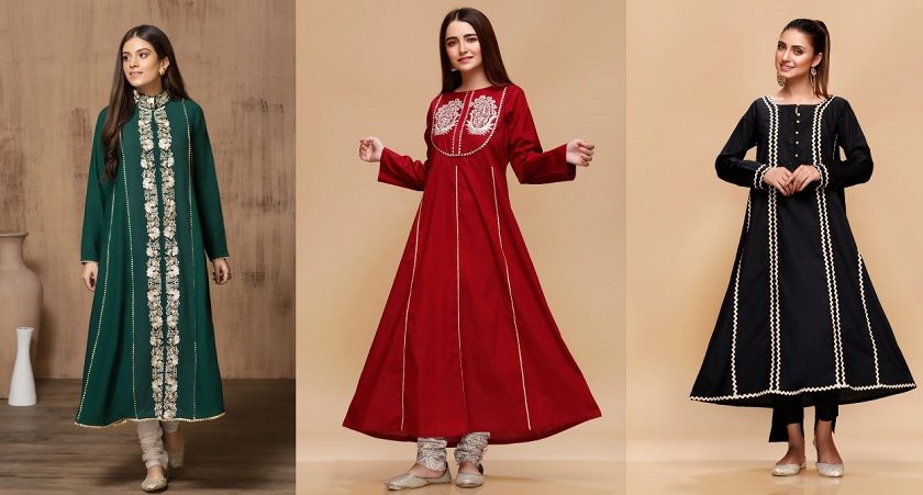 Mausummery Stitched Women Winter Dresses Designs