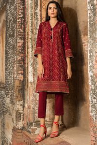 Chikan Kari Latest Women Designer Winter Dresses