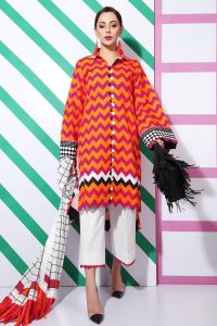 Gul Ahmed Printed Summer Lawn Dresses Collection