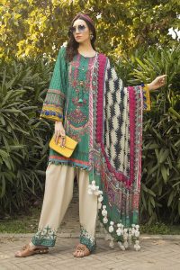 Printed Embroidered Lawn Collection