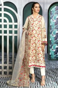 Gul Ahmed Summer Embroidered Lawn Dresses Collection