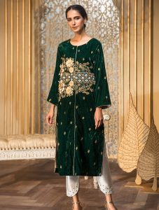 Formal Silk & Velvet Kurtis Collection