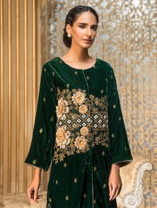 Formal Silk & Velvet Kurtis Collection