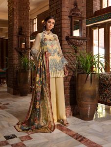 beautiful chiffon suit