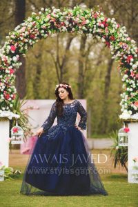 Blue Bridal Shower Dresses & Frocks (4)