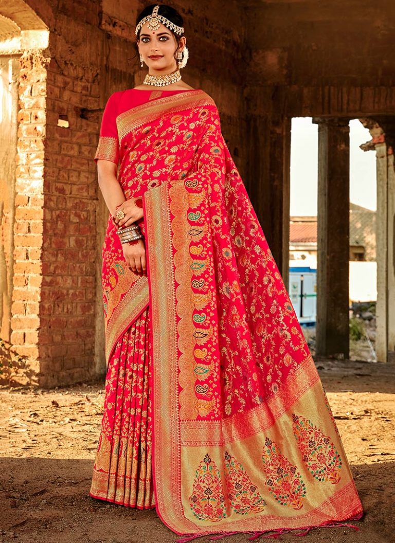 Indian Wedding Formal Saree Latest Designs & Trends 2024