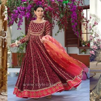 Latest Party & Wedding Wear Formal Peshwas Frocks