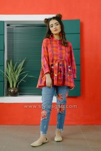 Latest Summer Lawn Kurta Designs & Stitching Styles