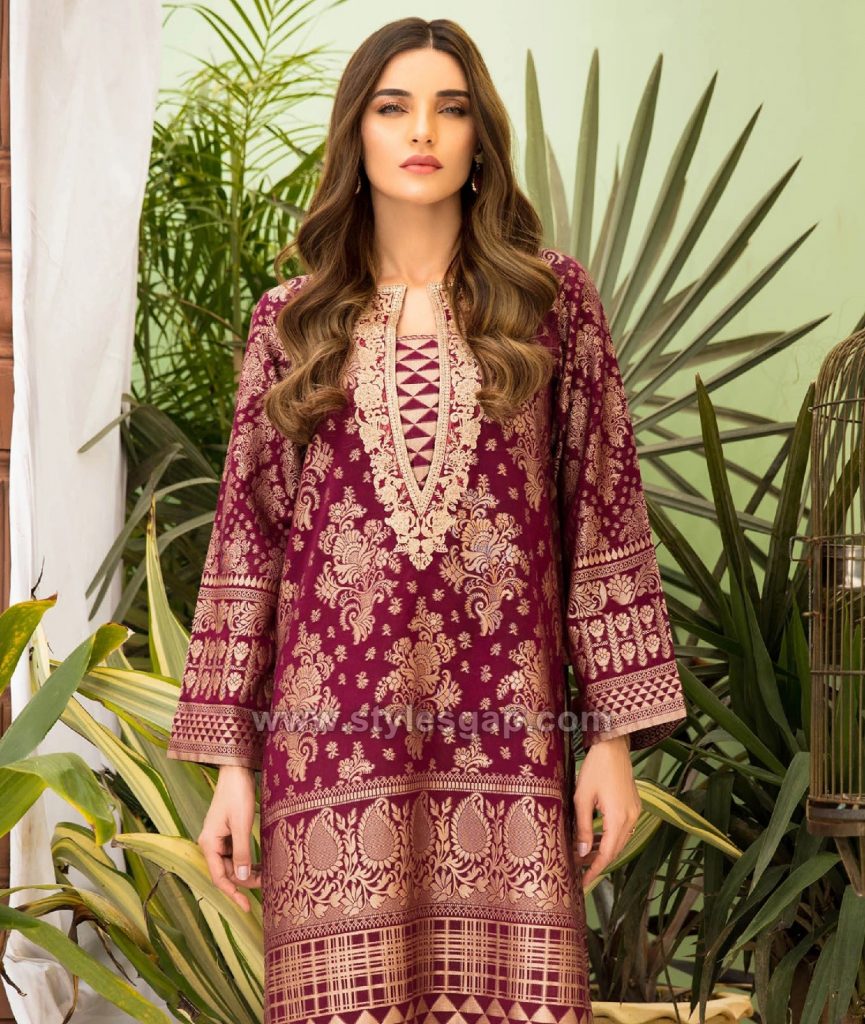 Latest Summer Lawn Kurta Designs 2024-2025 Stitching Styles