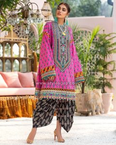 Latest Summer Lawn Kurta Designs & Stitching Styles Collection