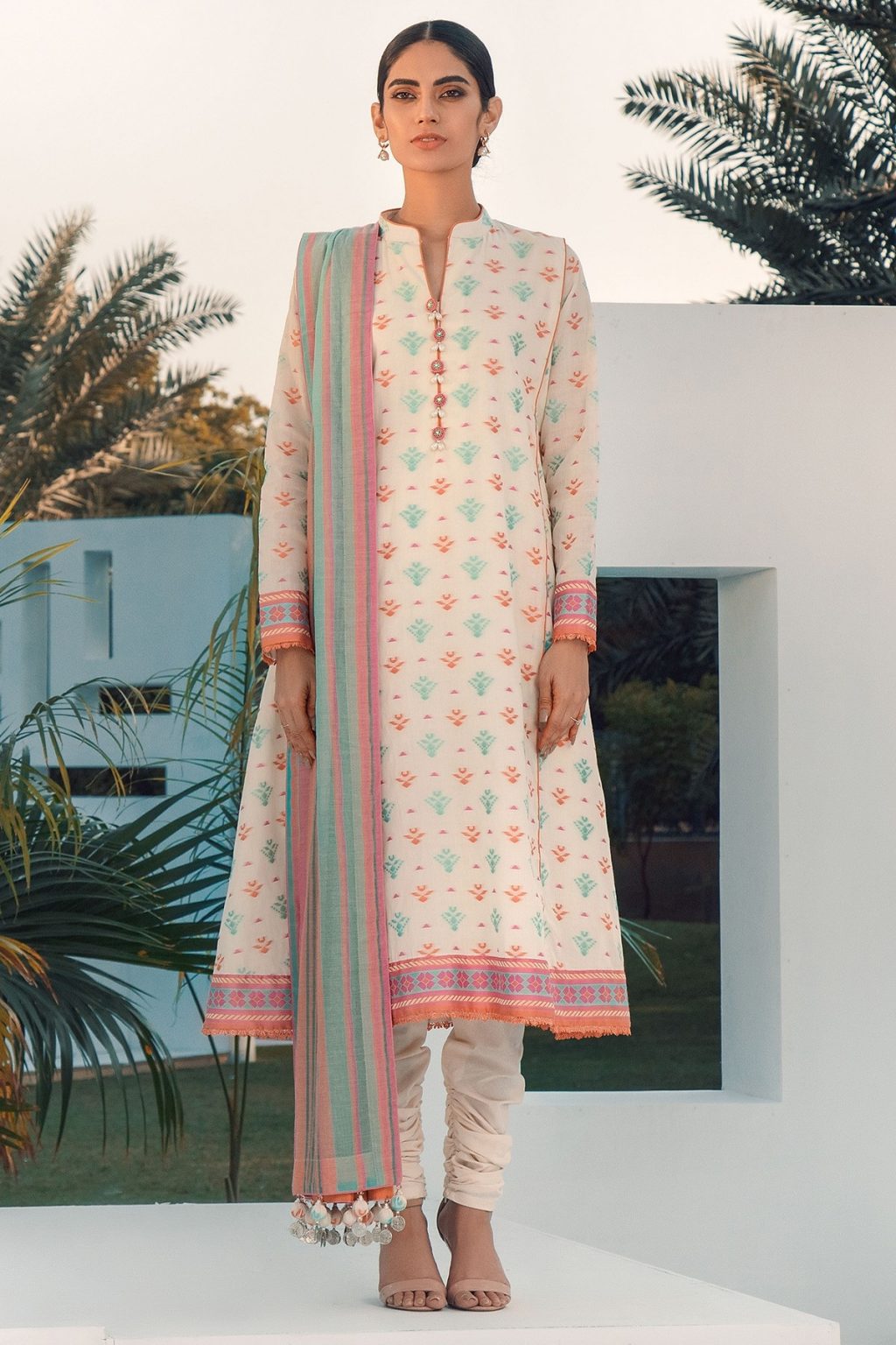 alkaram unstitched lawn shirts