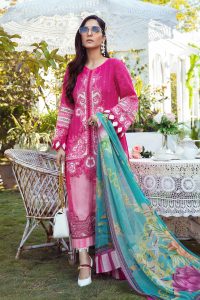 Maria B Printed Embroidered Lawn Collection