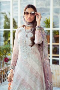 Maria B Printed Embroidered Lawn Collection