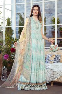 Maria B Printed Embroidered Lawn Collection