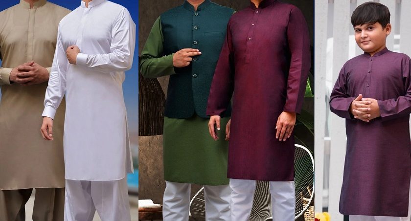 Cotton & Silk Eid ul Azha & Wedding Collection 2020 for Men & Kids